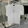 Projektantka T Shirt Women Brand Ubranie do damskiej letnie topy moda geometria logo logo damskie koszula okrągłe szyję 16 stycznia