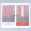 Curtain YanYangTian Curtains for living room Kids girls bedroom decoration Ring type Free of punch Gauze Hollow out stars Full sunshadevaiduryd