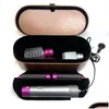 Hair Straighteners British Plug Five In One Air Blower Electric Comb Negative Ion Straight Brush Curling Iron Ceramic Rotating D Drop Otmto