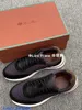 Tênis de caminhada de fim de semana Loropinas Sapatos Casuais Loropinas Masculino Leve Esporte Casual Respirável Emendado Lace Up Running Sapatos Masculinos HB 6YOT