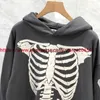 Men's Hoodies Sweatshirts 2023FW Saint Michael Skull Skeleton Printing Hoodie Men Women Hooded Destroy Pulloverephemeralew