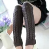 Women Socks Support Thermal Leggings Boot Cover Womens Winter Warm Long Crochet Knitted Sock Warmers Leg Knit Cable