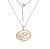 Pendentif Colliers 1PC Note de musique Collier Treble Clef Personnel Collier Clavicule Chaîne Artiste Concert Bijoux Cadeau F1487