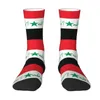 Chaussettes pour hommes Mignon Pakistan Drapeau Femmes Hommes Chaud 3D Imprimé Basketball Sports Crew