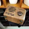 Tillbehör Mini Portable Retro Radio Handheld -mottagare AM FM SW+Bluetooth -högtalare Aux USB TF Mp3 Telefonmusikspelare Uppladdningsbar radio