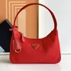 Triangle de luxe en cuir croissant de lune sacs à bandoulière femmes pradhandbag cross body demi-lune sac mens dame designer embrayage aisselles fourre-tout classique voyage sac de soirée