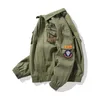 Multipocket Tactische Jas Mannen Lente Herfst Stad Pendelen Losse Jas Leger Honkbal Uniform Stereoscopische Zak 240115