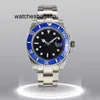 Relojes mecánicos automáticos movimiento reloj maestro para hombre 40 2815 esfera de bisel de cerámica azul Habitante del mar Cierre de zafiro inoxidable Caja de reloj mecánico automático Ocean