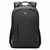 İsviçreli Erkekler Dizüstü Backpack Su Geçirmez Hırsızlık Anti USB Çantası Büyük Kapasite Moda Okulu Sırt Çantası Seyahat Sırt Çantası Arka Paket Mochila 240116
