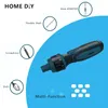 DONUMEH Cordless Electric Screwdriver 1300mah Li-ion Battery Rechargeable Mini Drill 3.6V Power Tools Set Household Maintenance 240115