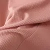 Moda dois bolsos split hem camisa feminina plus size outono inverno roupas casuais lapela manga longa blusas cor sólida topos 240116