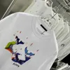 designer t-shirt dames merkkleding voor dames zomertops mode graffiti logo afdrukken dames shirt met ronde hals 16 januari