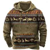 Mens Hoodies Spring and Autumn Retro Sweatshirt Hoodie Extra stora mans kläder Casual India Harajuku Y2K