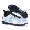 New Outdoor Shoes Men Football Shoes Long Spikes Ultralight Soccer Cleats Professional Training Grass Futsal Grass Unisex TF AG