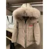 Luxury Down Jacket Women's Plus Size Outerwear & Coats Designer Women's Luxury Women's Short Down Jacket 90% White Goose Down Long Down Padded Jacket 437