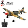 WLtoys XK A220 RC Plane 4CH 3D6G Stunt Fighter 24G Radio Control Airplane Electric Aircraft Outdoor Toys for Adult Children 240116