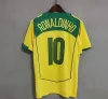 Brasil Soccer Jerseys Retro Stirts Casemiro Vini Jr Richarlison Pele 1998 2002 Carlos Romario Ronaldinho Camisa de Futebol 1994 1970 2006 Rivaldo Kids Kit