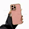 Luksusowy projektant dla iPhone 14 Pro Max Case for 15plus 13 12 11 15 Kobiety luksusowy miękki tpu back Classic Camera Ochrona skórzana osłona wstrząsowa obudowa ochronna