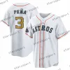 커스텀 멘스 여성 청소년 어린이 27 Jose''Altuve'astros 2023 Gold Collection Jerseys'Houston'kyle Tucker Yordan Alvarez Jeremy Pena Jose Abreu Cristian