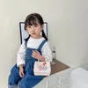 Menina princesa mensageiro saco bonito crianças flor bolsas e bolsas criança bebê moeda bolsa caixa da criança crossbody sacos presente 240115