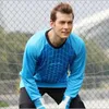 Padding soccer goalkeeper jerseys shirts men's survetement football training jersey suit sports custom goal keeper uniforms 240116