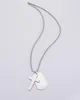 Ожерелья с подвесками, 1 шт., христианские украшения ручной работы, тонкий крест из нержавеющей стали для женщин, воротник-колье с католическим распятием F1383