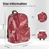 Rucksack, abstraktes geometrisches Fleisch, lustige Sportrucksäcke, Jugend, elegante High-School-Taschen, weicher Designer-Rucksack