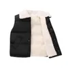 Gilet per bambina e bambino Autunno Inverno Senza maniche Giacca con colletto rovesciato Cappotto per bambini piccoli Gilet caldo per bambini Capispalla 10 240116