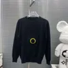 maglione da uomo felpa tecnica felpa con cappuccio lavorata a maglia maglioni firmati loe maglietta a maniche lunghe ricamata uomo donna pullover in maglia di lana