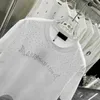 디자이너 티셔츠 여성 브랜드 의류 여성 여름 상판 패션 지오메트리 로고 레이디 넥 셔츠 1 월 16 일