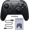 Manette de jeu Bluetooth sans fil pour contrôleur Nintend Switch Pro pour Console de jeu Switch avec poignée 6 axes 240115