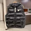 Diseñador abajo chaleco diseñadores chaquetas de bolsillo para hombre para mujer ropa de invierno M letras cremallera insignias abrigo casual chalecos de ganso Pinkwing-15 CXD2311221