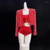 Stage Wear Vintage Nike Cears Carzy Top Shorts Women Party Jazz Dance Festival Festival Gogo Dancer Costume XS6500