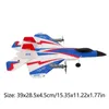 SG-F22 Ferngesteuertes Flugzeug RC Flugzeugmodell 2,4 GHz Fighter Craft Glider Blau und Weiß als Geschenk für Kinderspielzeug 240115