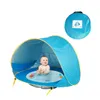 Baby Beach Tent Portable Shade Pool UV Protection Sun Shelter for Infant Outdoor Child Swimming Pool Game Play House Tent Toys 240115