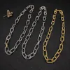 مصمم Dy رائع سلسلة Madison Chain Necklace ، وأنيقة ملعقة مزدوجة مزدوجة ، ملحقات مجوهرات الأزياء الهيب هوب مع صندوق وحقيبة غبار