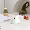 Tazas Taza De Agua De Navidad Taza De Elfo Compañero De Regalo Para Niñas Tazas De Café Fantasmas Lindas