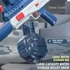 Pistola Giocattoli Glock Pistola ad acqua Pistola elettrica completamente automatica di grande capacità Tiro continuo Giocattolo Summer Beach Gioco all'aperto Regali per bambini