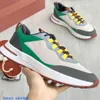 Week End Walk Sneakers Loropinas Casual Shoes New Mesh Cowhide Patchwork Casual Sports Men's Shoes Classic and Versatile Trend med kontrasterande färger HB 3YCV