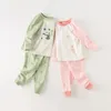 Dave Bella Pigiama da bambina per bambino e ragazzo Autunno Inverno Moda Casual Cotone Comodo due pezzi DB4238266 240115