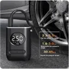 Kontroll Xiaomi Electric Flator Pump Portable Mini Wireless Smart Air Compressor Tire Pressure Detection för bilcykelmotorcykelbollar