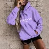 Lazy Style Sportswear Pullover Polyester Cotton Shirt Hoodie Casual Womens year Harajuku Sweater 240115