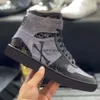 Zapatos de diseñador de lujo Chaussure Phillip zapatos altos con cordones para hombre con estampado de cabeza de calavera zapatos de tablero transpirables