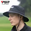 PGM Men Windproof Adjustable Golf Cap Male Breathable Bucket Hat Wide Brim Sweatabsorbing Visor Outdoor AntiUv 240116