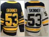 Heren ijshockey 26 Rasmus Dahlin Jersey 53 Jeff Skinner Blank 2022 Heritage Classic 2017-2018 Winterklassieker 50e jubileum Good Stitch