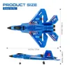 FREMEGO F22 RC Plane SU27 Remote Control Fighter 24G Aircraft EPP Foam Airplane Helicopter Children Toys Gift 240116