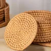 Table Mats Woven Heat-Resistant Pot Holder Decorative Dinner Plate Mat And Pads For Farmhouse Decor Kitchen Restaurant