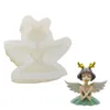 Bakvormen Wing Angel Princess Cakevorm Fondant Food Grade Siliconen Mal Gereedschappen Suiker Chocolade