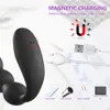 Grânulos sem fio Butt Plug Anal Vibrador Masculino Massageador de Próstata Homens Mulheres Silicone Vagina Vibradores Vibradores Para Casais Gay Sex Toy 240115