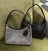 Women inkrustowany dhinestone hobo diamentowe designerskie torby designerskie luksusowe torby błyszcząca torebka torebka torebki na ramię moda dama dar